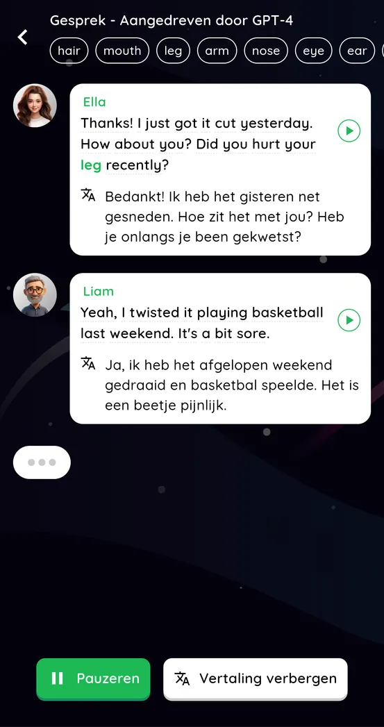 Feature 6 of english