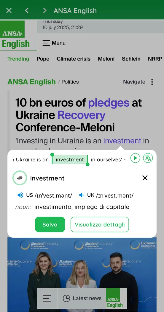 Feature 7 of english