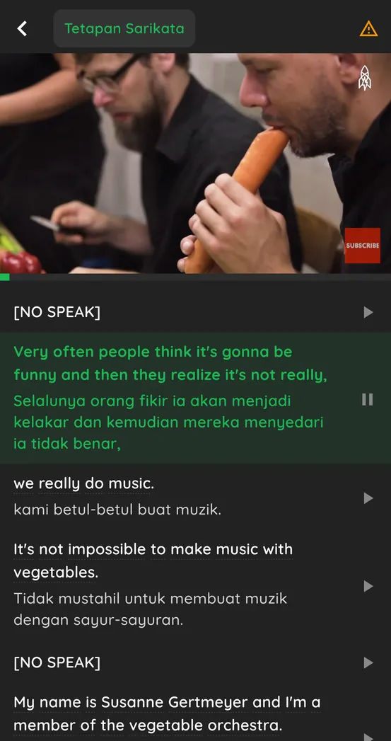 Feature 8 of english